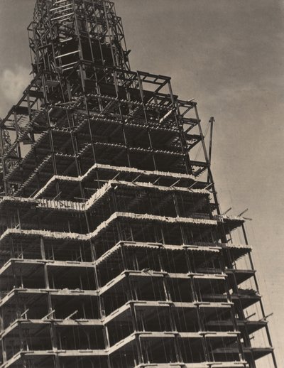 Från mitt fönster på Shelton, norrut av Alfred Stieglitz