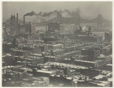 Från rum "3003" - The Shelton, New York, Looking Northeast av Alfred Stieglitz