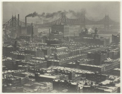 Från rum "3003" - The Shelton, New York, mot nordost av Alfred Stieglitz
