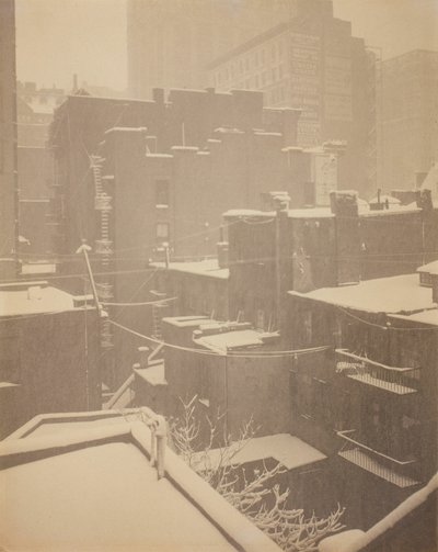 Från bakfönstret 291, 1915. av Alfred Stieglitz