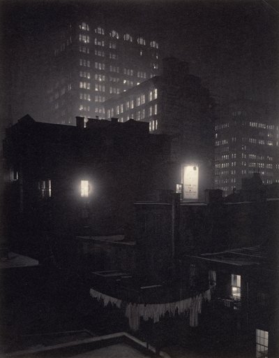 Från bakfönstret, 291 - N.Y. av Alfred Stieglitz