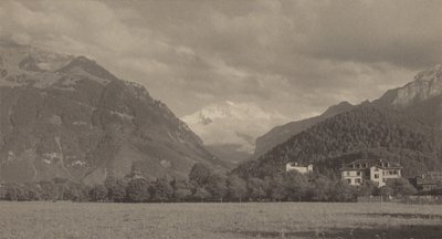 Från Höheweg, Interlaken av Alfred Stieglitz