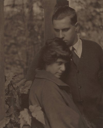 Kitty Stieglitz och Edward Stieglitz av Alfred Stieglitz