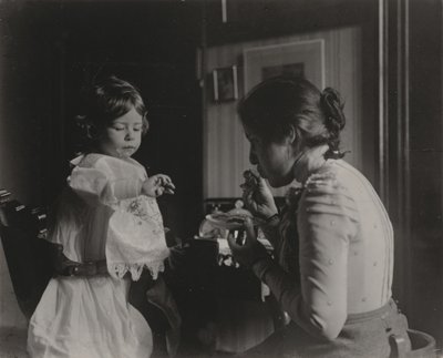 Kitty och Emmy Stieglitz av Alfred Stieglitz