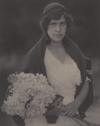Kitty vid Lake George av Alfred Stieglitz
