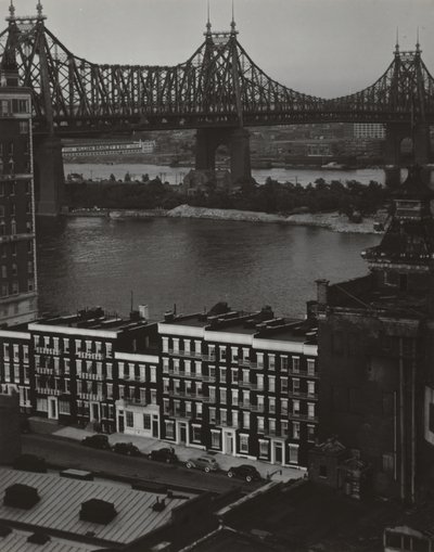 New York från 405 E 54th Street av Alfred Stieglitz