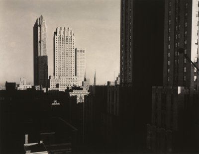New York sett från Shelton av Alfred Stieglitz