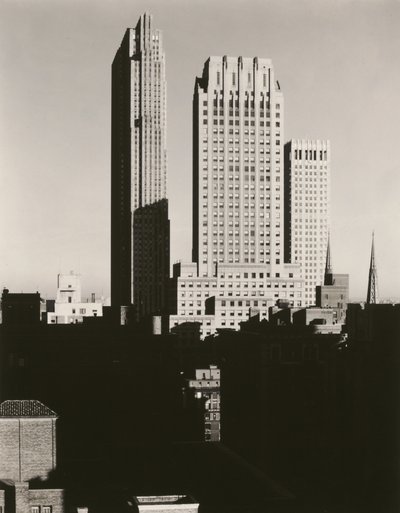 New York från Shelton av Alfred Stieglitz