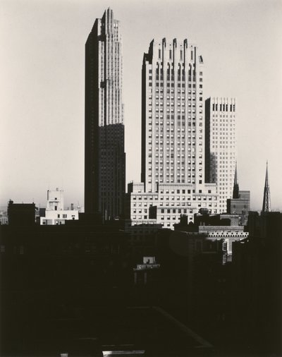 New York från Shelton av Alfred Stieglitz
