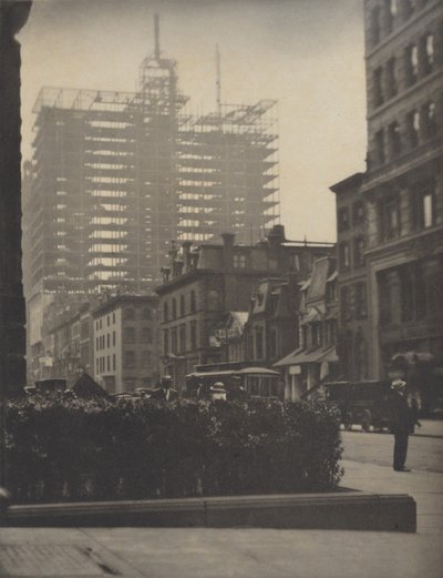 Det gamla och det nya New York av Alfred Stieglitz