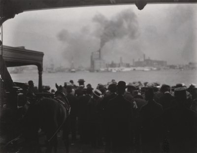 På färjan av Alfred Stieglitz