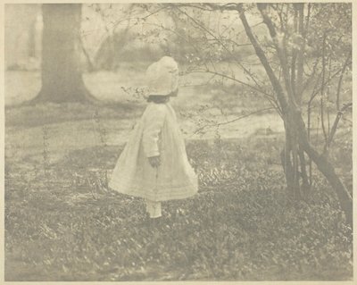 Våren - barnet, 1901. av Alfred Stieglitz