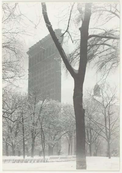 The Flatiron, 1903, tryckt 192039. av Alfred Stieglitz