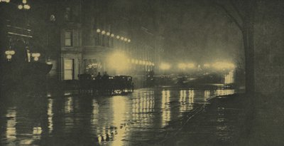 Nattens sken – New York av Alfred Stieglitz