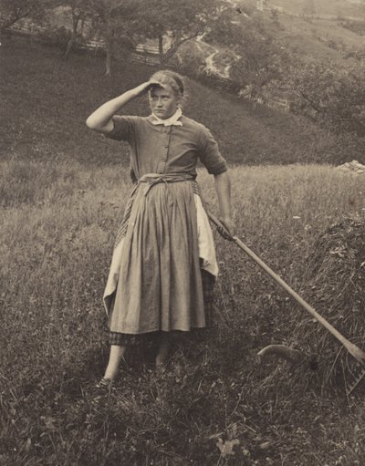Skörden, Mittenwald av Alfred Stieglitz
