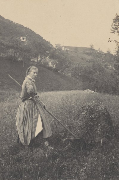 Skörden, Mittenwald av Alfred Stieglitz