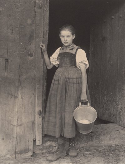 Den lilla mjölkflickan av Alfred Stieglitz