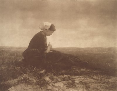 The Net Mender av Alfred Stieglitz