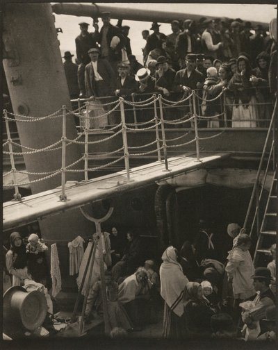 The Steerage, 1907, tryckt 1915. av Alfred Stieglitz