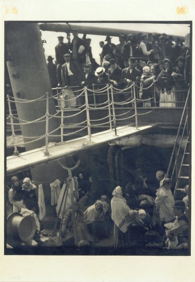 The Steerage, från tidningen 291, nr. 7–8 av Alfred Stieglitz