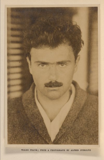 Waldo David Frank av Alfred Stieglitz