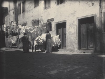 Tvättdag, Venedig av Alfred Stieglitz