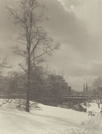 Vinter (Central Park) av Alfred Stieglitz