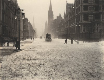 Vinter, New York av Alfred Stieglitz