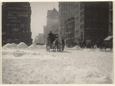 Vinter, New York av Alfred Stieglitz
