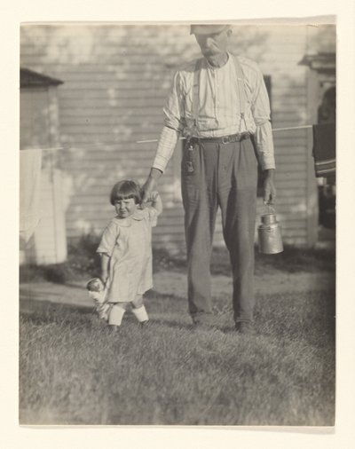 [Yvonne Boursault och Fred Varnum, Lake George] av Alfred Stieglitz