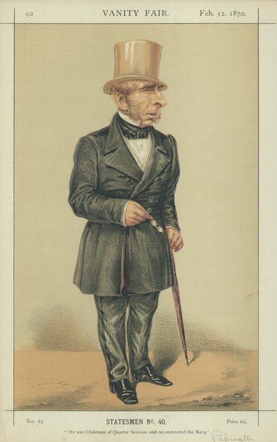 Sir John Pakington av Alfred Thompson