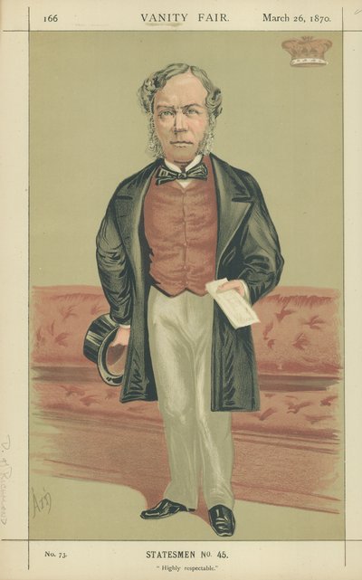 Hertugen af Richmond swed av Alfred Thompson
