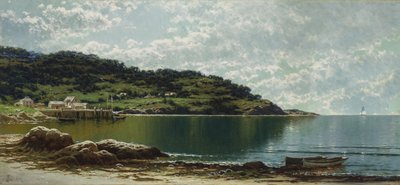 Längs Maine Coast, c.1885 av Alfred Thompson Bricher