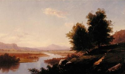 Saco River, Mount Washington av Alfred Thompson Bricher