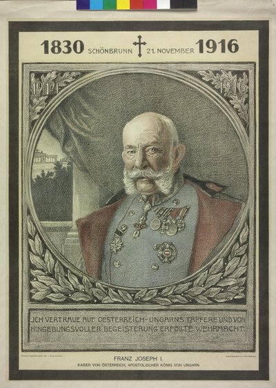 Franz Joseph I kejsare av Österrike av Alfred Wesemann