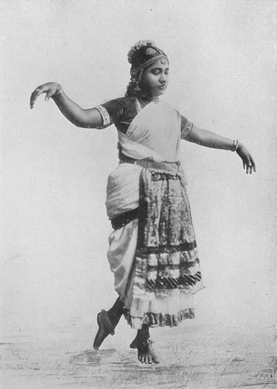 Nauch dansflicka, c1890, 1910 av Alfred William Amandus Plate
