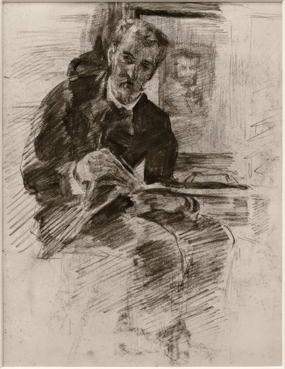 Läsare Man av Alfred William Finch