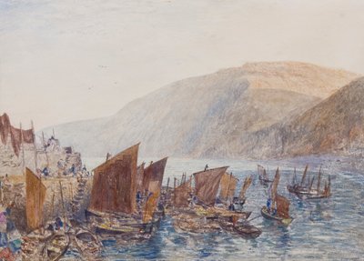 Clovelly Harbour av Alfred William Hunt