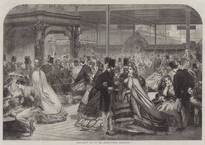 Halvkronans dag på den internationella utställningen av Alfred William Hunt
