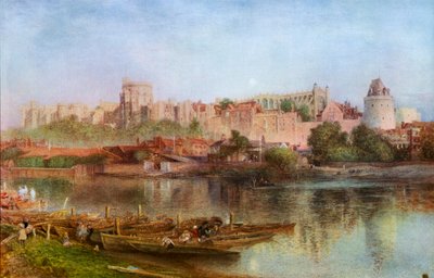 Windsor Castle, 1889, 1912. av Alfred William Hunt