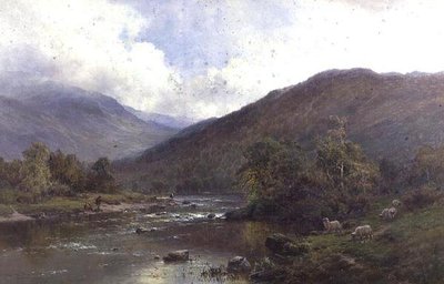 Dee nära Balmoral av Alfred de Breanski