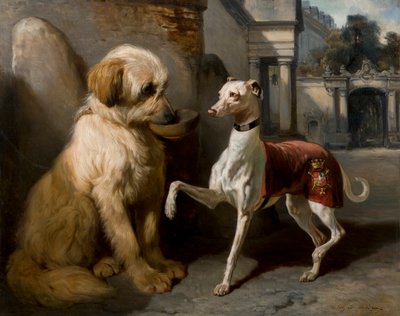 Franska: Riche et Pauvre av Alfred De Dreux
