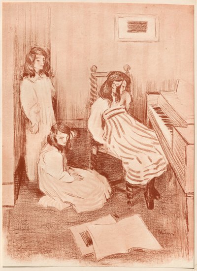Sulking, 1898. av Alfredo Müller