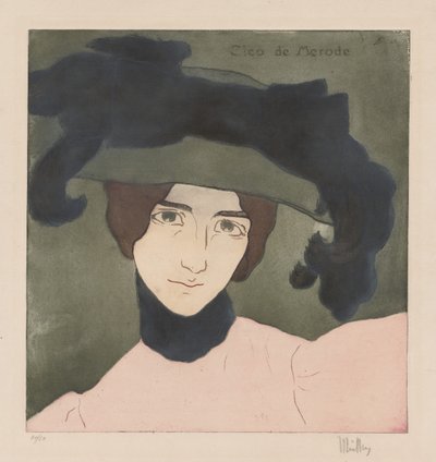 Cleo de Merode av Alfredo Müller