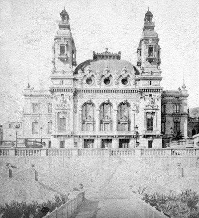 Kasinot i Monte Carlo, Monaco, sent 1800-tal. av Alfredo Noack