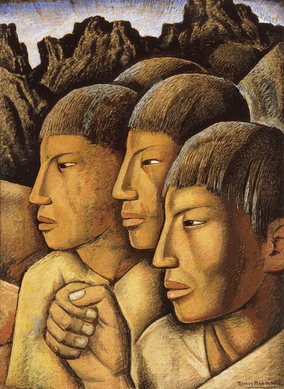 Bönder av Alfredo Ramos Martinez