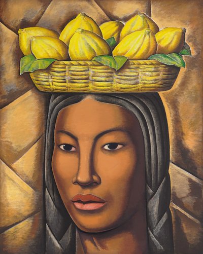 Indien, ca 1936 (olja på duk) av Alfredo Ramos Martinez