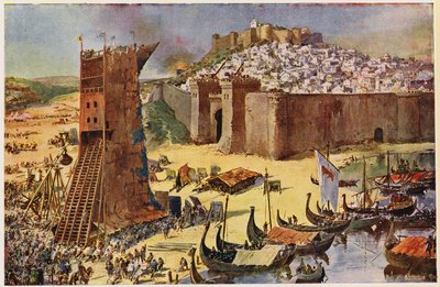 Intagningen av Lissabon av Alfredo Roque Gameiro