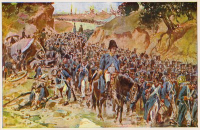 Fransk invasion av Portugal av Alfredo Roque Gameiro