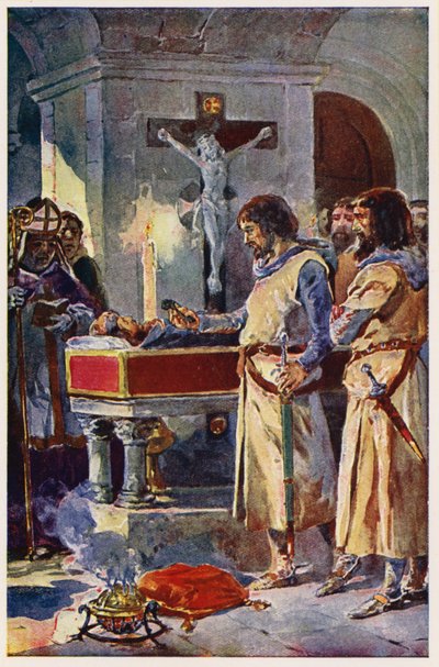 Martim de Freitas i Toledo (färglitografi) av Alfredo Roque Gameiro